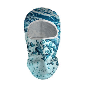 Балаклава 3D с принтом Wave   Pacific ocean , 100% полиэстер, ткань с особыми свойствами — Activecool | плотность 150–180 г/м2; хорошо тянется, но при этом сохраняет форму. Закрывает шею, вокруг отверстия для глаз кайма. Единый размер | Тематика изображения на принте: bubbles | ocean | sea | water | wave | вода | волна | море | океан | пузырьки