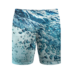 Мужские шорты спортивные с принтом Wave   Pacific ocean в Тюмени,  |  | bubbles | ocean | sea | water | wave | вода | волна | море | океан | пузырьки
