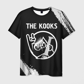 Мужская футболка 3D с принтом The Kooks | КОТ | Краска в Белгороде, 100% полиэфир | прямой крой, круглый вырез горловины, длина до линии бедер | Тематика изображения на принте: band | kooks | metal | rock | the | the kooks | группа | кот | краска | кукс | рок