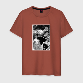 Мужская футболка хлопок с принтом Милая Римуру в Тюмени, 100% хлопок | прямой крой, круглый вырез горловины, длина до линии бедер, слегка спущенное плечо. | anime | rimuru tempest | slime | аниме | анимэ | о моём перерождении в слизь | римуру темпест | слайм