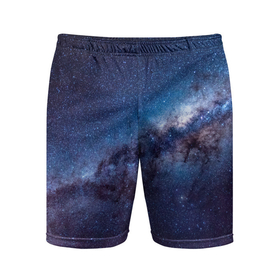 Мужские шорты спортивные с принтом Космос просто космос в Курске,  |  | вселенная | галактика | звезда | звезды | космос | планета | планеты