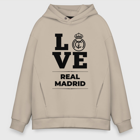 Мужское худи Oversize хлопок с принтом Real Madrid Love Классика в Новосибирске, френч-терри — 70% хлопок, 30% полиэстер. Мягкий теплый начес внутри —100% хлопок | боковые карманы, эластичные манжеты и нижняя кромка, капюшон на магнитной кнопке | club | football | logo | love | madrid | real | real madrid | клуб | лого | мадрид | мяч | реал | символ | спорт | футбол | футболист | футболисты | футбольный