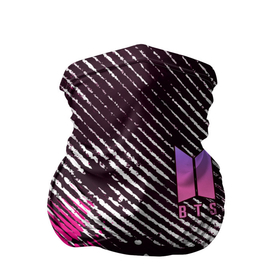 Бандана-труба 3D с принтом BTS КРАСКА , 100% полиэстер, ткань с особыми свойствами — Activecool | плотность 150‒180 г/м2; хорошо тянется, но сохраняет форму | bts | k pop | бойбенд | бтс | группа | к поп | корейская группа | логотип | музыка