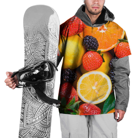 Накидка на куртку 3D с принтом ИЗОБИЛИЕ ФРУКТОВ в Тюмени, 100% полиэстер |  | Тематика изображения на принте: вегетарианский | веселые | еда | ежевика | желтый | здоровый | зеленый | клубника | красный | красочные | лето | лимон | оранжевый | природа | свежие | узор | фрукты | цитрусовые | яблоко