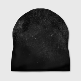 Шапка 3D с принтом Черный космос (black space) в Курске, 100% полиэстер | универсальный размер, печать по всей поверхности изделия | black | space | вселенная | галактика | звезды | космос | планеты | черный