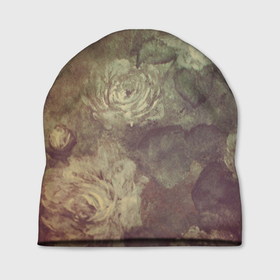 Шапка 3D с принтом Цветы (картина маслом) в Тюмени, 100% полиэстер | универсальный размер, печать по всей поверхности изделия | flowers | картина | масло | маслом | цветочки | цветы