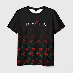 Мужская футболка 3D с принтом Payton Moormeie | pattern rose в Белгороде, 100% полиэфир | прямой крой, круглый вырез горловины, длина до линии бедер | payton | payton moormeie | pytn | rose | блогер | знаменитость | пейтон | пейтон моормиер | тиктоенр