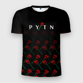 Мужская футболка 3D Slim с принтом Payton Moormeie | pattern rose в Екатеринбурге, 100% полиэстер с улучшенными характеристиками | приталенный силуэт, круглая горловина, широкие плечи, сужается к линии бедра | payton | payton moormeie | pytn | rose | блогер | знаменитость | пейтон | пейтон моормиер | тиктоенр