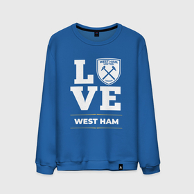 Мужской свитшот хлопок с принтом West Ham Love Classic в Новосибирске, 100% хлопок |  | club | football | ham | logo | love | west | west ham | вест | клуб | лого | мяч | символ | спорт | футбол | футболист | футболисты | футбольный | хэм