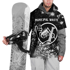 Накидка на куртку 3D с принтом Municipal Waste + КОТ + Арт в Санкт-Петербурге, 100% полиэстер |  | band | metal | municipal | municipal waste | rock | waste | вэйст | группа | кот | краска | краски | муниципал | рок