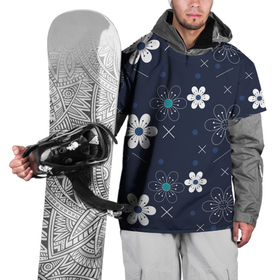 Накидка на куртку 3D с принтом Ночные цветы на ночной поляне в Петрозаводске, 100% полиэстер |  | Тематика изображения на принте: арт | ночной цветок | ночные цветы | ночь | рисунок | цветок | цветы