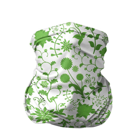 Бандана-труба 3D с принтом Зелёное поле в Белгороде, 100% полиэстер, ткань с особыми свойствами — Activecool | плотность 150‒180 г/м2; хорошо тянется, но сохраняет форму | арт | вектор | зелёный | зелёный рисунок | одуванчик | одуванчики | поле | рисунок