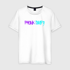 Мужская футболка хлопок с принтом phonk фонк neon в Белгороде, 100% хлопок | прямой крой, круглый вырез горловины, длина до линии бедер, слегка спущенное плечо. | 1 hour | 1 hour phonk | memphis | phonk | phonk mix | phonk playlist | zxc | zxcursed | сборник треков фонк | фонк