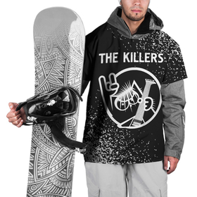 Накидка на куртку 3D с принтом The Killers   КОТ   Краска в Санкт-Петербурге, 100% полиэстер |  | Тематика изображения на принте: band | killers | metal | rock | the | the killers | группа | кот | краска | рок | спрей