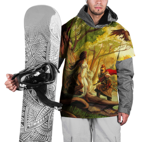 Накидка на куртку 3D с принтом Женщина дерево в Екатеринбурге, 100% полиэстер |  | Тематика изображения на принте: воин | девушка | дерево | дриада | женщина | кошка | орел | офотник | пантера | птица | пума | сокол | хищник | ястреб