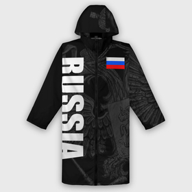 Дождевик унисекс 3D с принтом RUSSIA  BLACK EDITION в городе Новоалтайск,  |  | z | zapobedy | zaпобеду | армия | де | за победу | запобеду | корреспонденция | обозначение | патриот | патриотизм | россия | рт | русские войска | спецоперация | телевидение