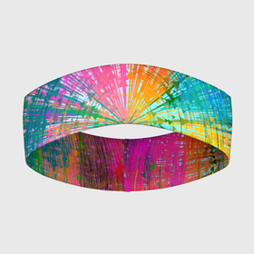 Повязка на голову 3D с принтом АБСТРАКЦИЯ РАДУЖНАЯ в Новосибирске,  |  | абстракция | акварель | белый | вектор | геометрический | графический | зеленый | красивый | красочный | минимализм | модный | оранжевый | радуга | розовый | синий | современный | текстура | узор