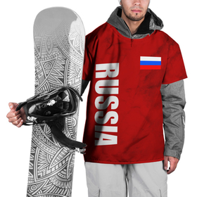 Накидка на куртку 3D с принтом RUSSIA   RED EDITION   SPORTWEAR в Санкт-Петербурге, 100% полиэстер |  | z | zapobedy | zaпобеду | армия | за победу | запобеду | корреспонденция | обозначение | патриотизм | россия | рт | русские войска | спецоперация | телевидение