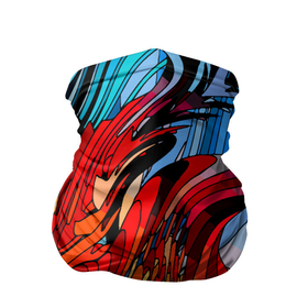 Бандана-труба 3D с принтом Abstract color pattern   Fashion 2022 , 100% полиэстер, ткань с особыми свойствами — Activecool | плотность 150‒180 г/м2; хорошо тянется, но сохраняет форму | abstraction | color | fashion | pattern | абстракция | мода | узор | цвет