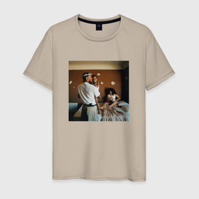 Мужская футболка хлопок с принтом Kendrick Lamar   Mr. Morale  The Big Steppers в Белгороде, 100% хлопок | прямой крой, круглый вырез горловины, длина до линии бедер, слегка спущенное плечо. | album | kendrick | lamar | mr. morale | the big steppers | альбом | кендрик | ламар | новый