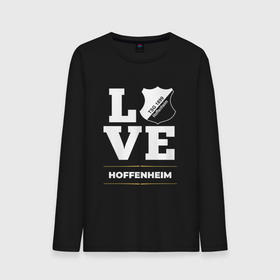 Мужской лонгслив хлопок с принтом Hoffenheim Love Classic в Санкт-Петербурге, 100% хлопок |  | club | football | hoffenheim | logo | love | клуб | лого | мяч | символ | спорт | футбол | футболист | футболисты | футбольный | хоффенхейм