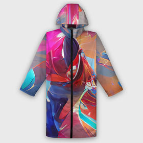 Дождевик унисекс 3D с принтом Сolorful madness в городе Новоалтайск,  |  | abstraction | bright | brush | colors | paint | абстракция | краски | насыщенный | радостный | разноцветный | сочный | фееричный | цвета | экспрессия | яркие