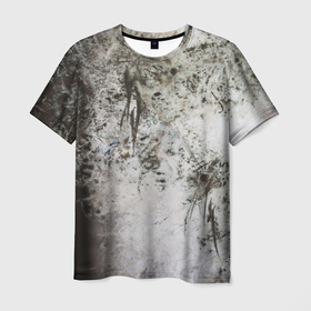 Мужская футболка 3D с принтом В густом тумане в Екатеринбурге, 100% полиэфир | прямой крой, круглый вырез горловины, длина до линии бедер | акварель | живопись | ильина ирина | лесной туман | поздняя осень | туманное урто | туманный день