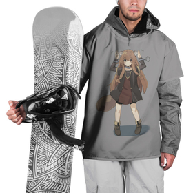 Накидка на куртку 3D с принтом Милашка Рафталия в Тюмени, 100% полиэстер |  | anime | naofumi iwatani | raphtalia | аниме | анимэ | восхождение героя щита | наофуми иватани | рафталия