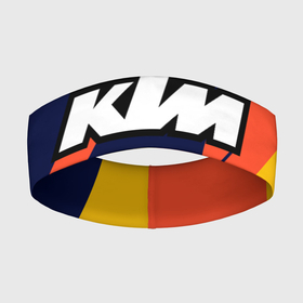Повязка на голову 3D с принтом KTM VINTAGE  SPORTWEAR в Тюмени,  |  | 90s | cross | enduro | ktm | moto | moto sport | motocycle | sportmotorcycle | vintage | винтаж | кросс | ктм | мото | мото спорт | мотоспорт | спорт мото