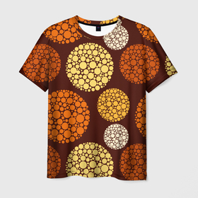 Мужская футболка 3D с принтом ТЕКСТУРА МОЛЕКУЛ в Белгороде, 100% полиэфир | прямой крой, круглый вырез горловины, длина до линии бедер | абстракция | акварель | графический | красивый | милый | молекула | потрясающий | современный | текстура | узор | яркий