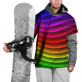 Накидка на куртку 3D с принтом Color line neon pattern   Abstraction   Summer 2023 в Екатеринбурге, 100% полиэстер |  | abstraction | color | fashion | line | neon | pattern | stripe | summer | абстракция | лето | линия | мода | неон | полоса | узор | цвет