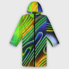 Дождевик унисекс 3D с принтом Цветные неоновые полосы  Абстракция  Color neon pattern  Abstraction в городе Новоалтайск,  |  | Тематика изображения на принте: abstraction | bending | color | neon | pattern | stripe | wave | абстракция | волна | изгиб | неон | полоса | цвет