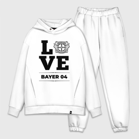 Мужской костюм хлопок OVERSIZE с принтом Bayer 04 Love Классика в Курске,  |  | bayer | bayer 04 | club | football | leverkusen | logo | love | баер | клуб | леверкузен | лого | мяч | символ | спорт | футбол | футболист | футболисты | футбольный