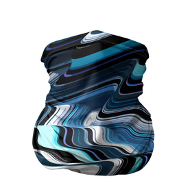Бандана-труба 3D с принтом Abstraction expressive pattern в Новосибирске, 100% полиэстер, ткань с особыми свойствами — Activecool | плотность 150‒180 г/м2; хорошо тянется, но сохраняет форму | abstraction | color | expressionism | pattern | stripe | абстракция | полоса | узор | цвет | экспрессия