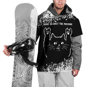 Накидка на куртку 3D с принтом Rage Against The Machine   Rock Cat в Петрозаводске, 100% полиэстер |  | Тематика изображения на принте: against | band | machine | metal | rage | rage against the machine | rock | the | группа | кот | краска | машин | рок | рок кот | рэйдж | спрей