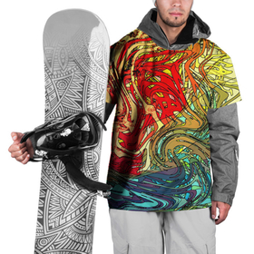 Накидка на куртку 3D с принтом Хаотичные линии (Abstract pattern) в Екатеринбурге, 100% полиэстер |  | Тематика изображения на принте: line | urban | абстрактный | абстракция | краски | линии | разноцветная | разноцветный | узор | цвета | цветная