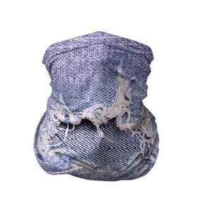 Бандана-труба 3D с принтом Hole in jeans    Rag в Новосибирске, 100% полиэстер, ткань с особыми свойствами — Activecool | плотность 150‒180 г/м2; хорошо тянется, но сохраняет форму | cloth | fashion | jeans | rag | джинса | мода | рваньё | ткань