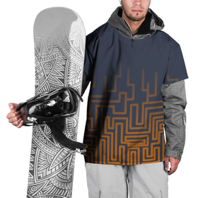 Накидка на куртку 3D с принтом Тлеющая микросхема в Кировске, 100% полиэстер |  | горящая микросхема | микросхема | микросхема робота | перегруженная микросхема | тлеющая микросхема