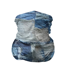 Бандана-труба 3D с принтом Пэчворк   Рваная ткань   Hype в Новосибирске, 100% полиэстер, ткань с особыми свойствами — Activecool | плотность 150‒180 г/м2; хорошо тянется, но сохраняет форму | cloth | fashion | hype | patchwork | rag | trend | мода | пэчворк | рваньё | ткань | тренд | хайп