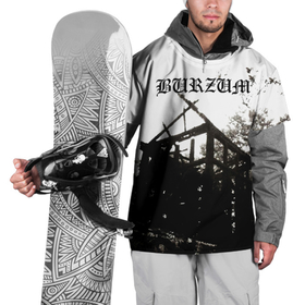 Накидка на куртку 3D с принтом Burzum   Aske в Новосибирске, 100% полиэстер |  | burz | burzum | byelobog | cymophane | darkthrone | deathlike silence | mayhem | misanthropy | old funeral | блэк метал | бурзум | бурзун | варг викернес | дарк эмбиент | метал | тьма