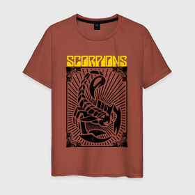 Мужская футболка хлопок с принтом Scorpions   Rock Believer в Санкт-Петербурге, 100% хлопок | прямой крой, круглый вырез горловины, длина до линии бедер, слегка спущенное плечо. | metal | rock | rock believer | scorpions | глэм метал | клаус майне | маттиас ябс | метал | микки ди | павел мончивода | рок | рудольф шенкер | скорпион | скорпионс | хард рок | хеви метал
