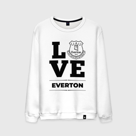 Мужской свитшот хлопок с принтом Everton Love Классика в Белгороде, 100% хлопок |  | club | everton | football | logo | love | клуб | лого | мяч | символ | спорт | футбол | футболист | футболисты | футбольный | эвертон