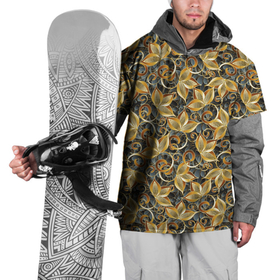 Накидка на куртку 3D с принтом Текстурные  узоры в Санкт-Петербурге, 100% полиэстер |  | abstract | абстракция | геометрия | калейдоскоп | классика | линии | паттерн | текстура | узор | узоры