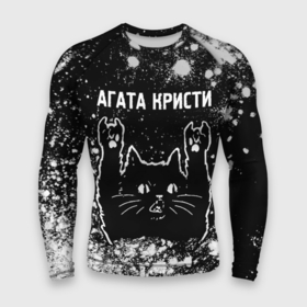 Мужской рашгард 3D с принтом Агата Кристи  Rock Cat  FS в Новосибирске,  |  | band | metal | rock | агата | агата кристи | группа | кот | краска | краски | кристи | рок | рок кот