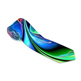 Галстук 3D с принтом Красочный абстрактный цветочный паттерн   Color abstract pattern , 100% полиэстер | Длина 148 см; Плотность 150-180 г/м2 | abstraction | color | flowers | ornament | pattern | абстракция | орнамент | узор | цвет | цветы