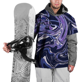 Накидка на куртку 3D с принтом Фиолетовая магия. Абстракция с мраморными разводами в Белгороде, 100% полиэстер |  | абстракция | белый | мраморный узор | переливы | подтеки | разводы | сиреневый | темно синий | фиолетовый | хаос
