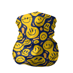 Бандана-труба 3D с принтом Flowing emoticons в Белгороде, 100% полиэстер, ткань с особыми свойствами — Activecool | плотность 150‒180 г/м2; хорошо тянется, но сохраняет форму | emoji | smile | смайлки | смайлы | эмоджи | эмодзи