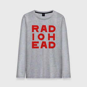 Мужской лонгслив хлопок с принтом Radiohead (большое красное лого) в Тюмени, 100% хлопок |  | Тематика изображения на принте: radio head | radiohead | thom yorke | одержимый чем то | радио хед | радиохед | радиохэд | рок | рок группа | том йорк | томас эдвард йорк | фанат