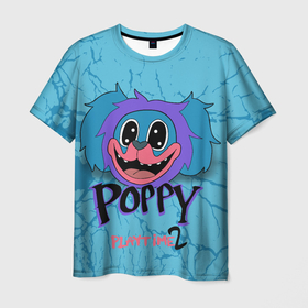 Мужская футболка 3D с принтом ПиДжейPJ Pug a Pillar в Петрозаводске, 100% полиэфир | прямой крой, круглый вырез горловины, длина до линии бедер | monster | pj | playtime | poppy | pug a pillar | монстр | мопс | пиджей