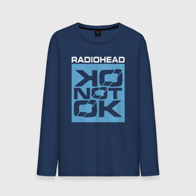 Мужской лонгслив хлопок с принтом OK Computer OKNOTOK   Radiohead в Новосибирске, 100% хлопок |  | ok computer | ok computer oknotok | oknotok | radio head | radiohead | thom yorke | одержимый чем то | радио хед | радиохед | радиохэд | рок | рок группа | том йорк | томас эдвард йорк | фанат